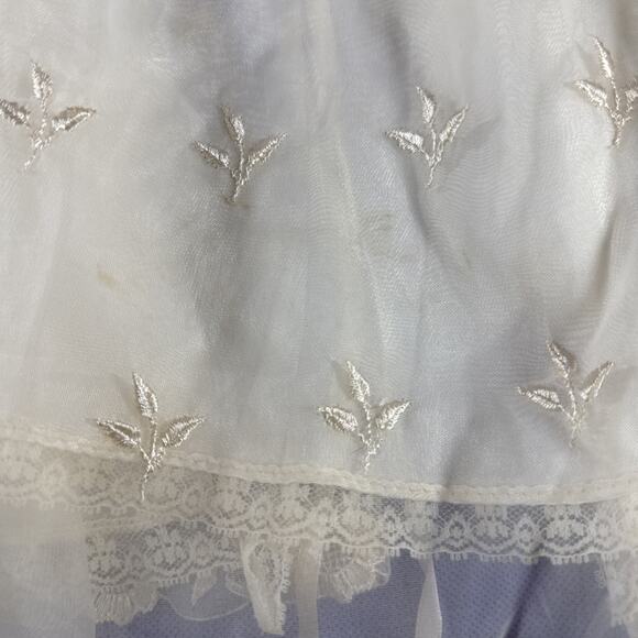 Vtg Phyllis Baby Wear Baptism Christening Gown Set 4 Piece ii - Picture 7 of 16